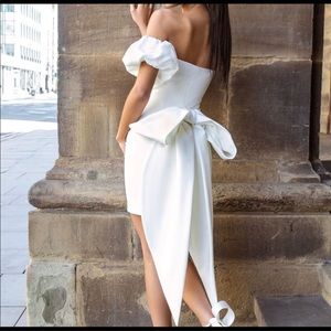 Merabi emiliee white dress